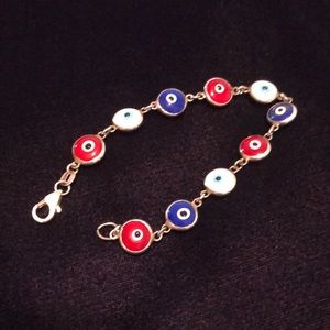 Evil eye bracelet
